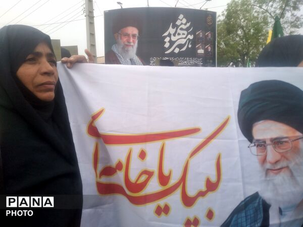 راهپیمایی روز قدس در میناب