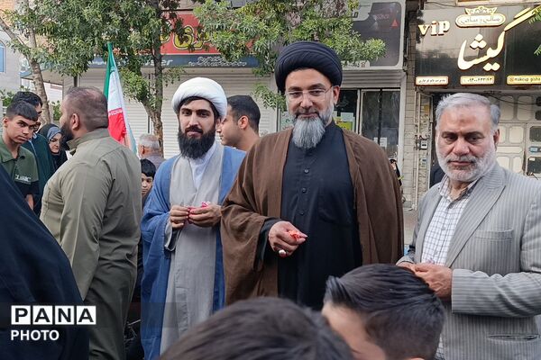 جشن ولایت در خیابانی که به نام غدیر نام گرفت