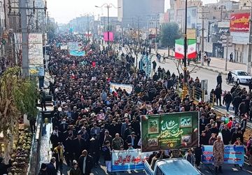 حضور پرشور مردم قرچک در راهپیمایی ۲۲ بهمن