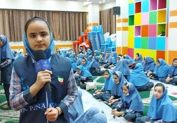 مراسم افطاری در مدرسه بانو فضیله۲