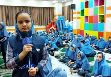 مراسم افطاری در مدرسه بانو فضیله۲