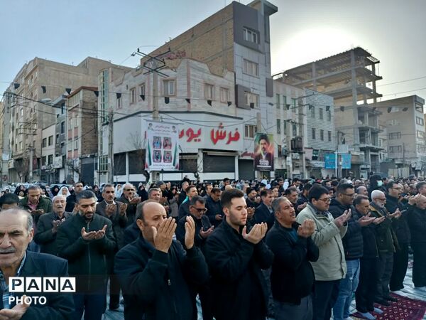 برپایی نماز عید سعید فطر در مشکین دشت  کرج 