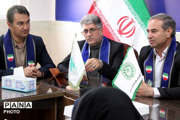 مراسم سالروز تاسیس سازمان دانش آموزی در خراسان شمالی
