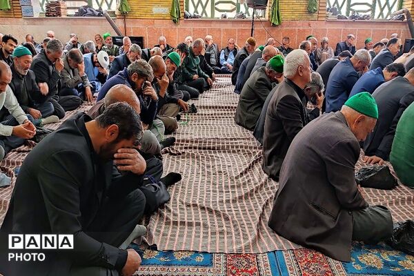 مراسم عزاداری شهادت امام جعفر صادق علیه السلام در حسینیه شهربار