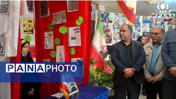 بازارچه کسب و کار دانش آموزی در دبیرستان مادر مهربان خلیل آباد