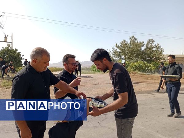 برپایی موکب اربعینی در خلیل آباد