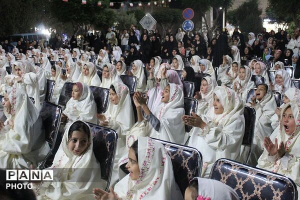 جشن تکلیف فرشته های زمینی در میدان ایثار جوادآباد