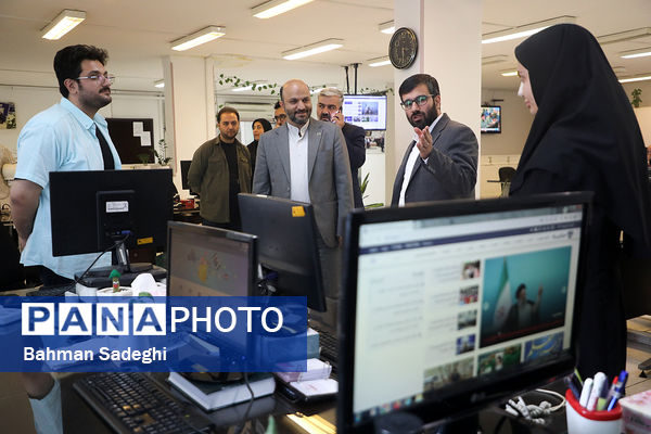 بازدید رئیس سازمان نوسازی، توسعه و تجهیز مدارس کشور از خبرگزاری پانا