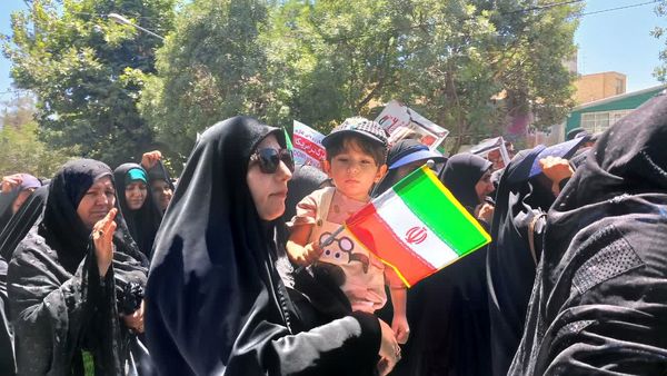 راهپیمایی جمعه نصر و خشم در یاسوج
