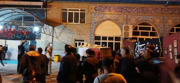 استقبال از شهید گمنام در شهرستان علی‌آباد کتول