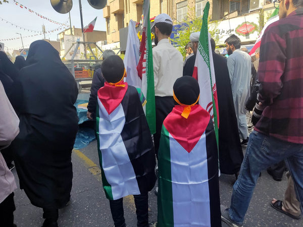 جلوه هایی از راهپیمایی روز جهانی قدس در قم