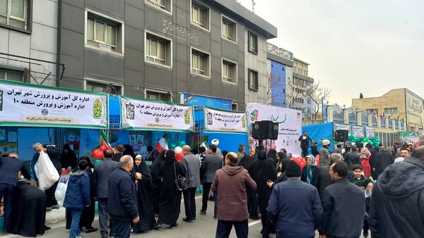 تجلی حضور باشکوه مردم در راهپیمایی ۲۲ بهمن 