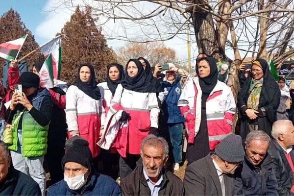 فیروزکوه یکپارچه فریاد «استقلال، آزادی» سر داد