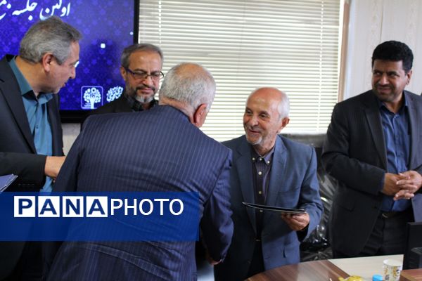 اولین جلسه هیات مدیره مجمع خیرین مدرسه‌ساز خراسان رضوی در سال جدید