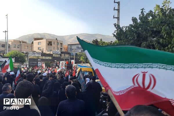 وداع با پیکر داماد رهبر شهید انقلاب