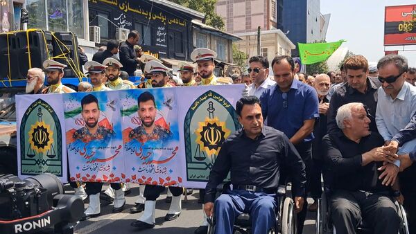 قائمشهر به سوگ شهید محمد حیدری قادیکلایی