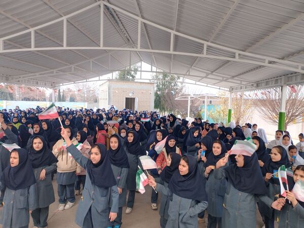 جشن میلاد امام زمان(عج) در دبستان فرهنگ فرازمند