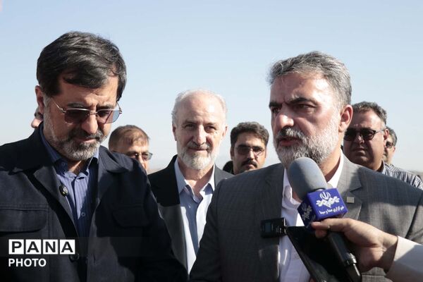 مراسم آغاز احداث برج مراقبت فرودگاه بین المللی قم