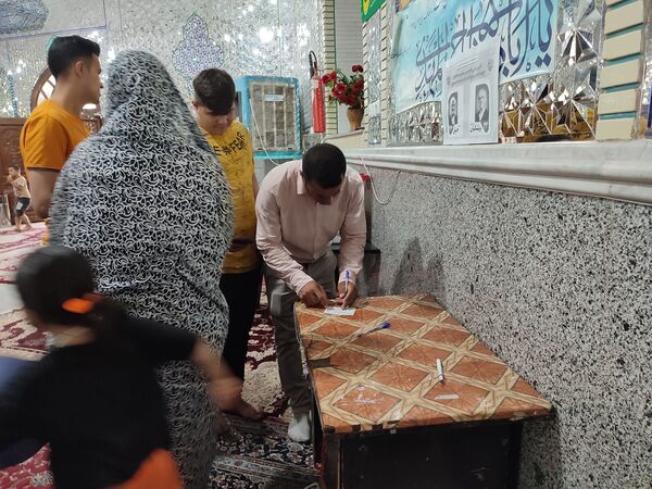 انتخابات ریاست‌جمهوری در بقعه متبرکه بی‌بی شطیطه نیشابور