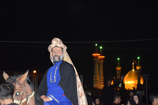 کاروان نمادین اسرای کربلا در قم - 2