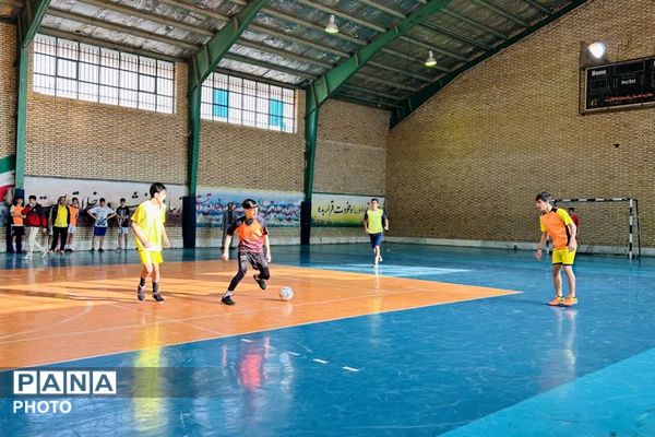 اختتامیه مسابقات فوتسال بین‌مدرسه‌ای پسران جام اقتدار ایران در پردیس
