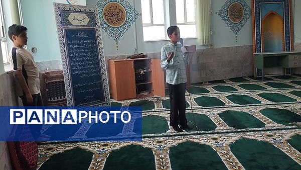 موکب دبیرستان ناصر در آموزش  و پرورش ناحیه ۷