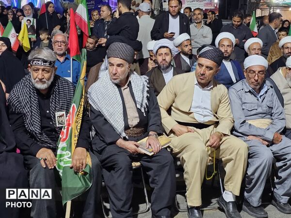 تجدید میثاق مردم سنندج با آرمان‌های انقلاب