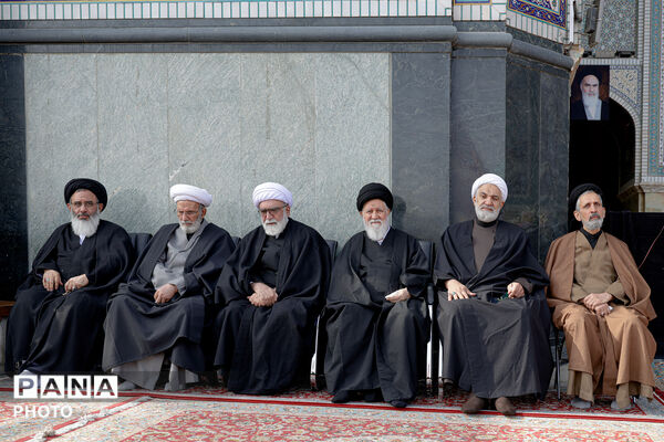 مجلس عزای شهادت رهبر معظم انقلاب (ره) در حرم مطهر رضوی
