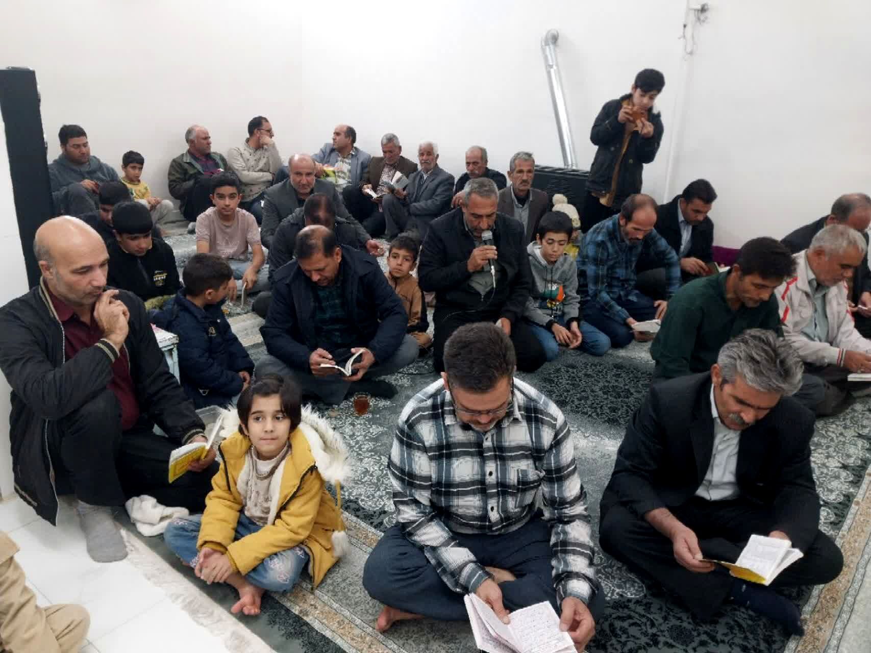 روستای فدافن میزبان هم‌نوایی دل‌ها با قرآن و عاشورا