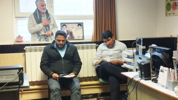 حضور مسئولان بسیج دانش‌آموزی استان خراسان رضوی در خلیل آباد 