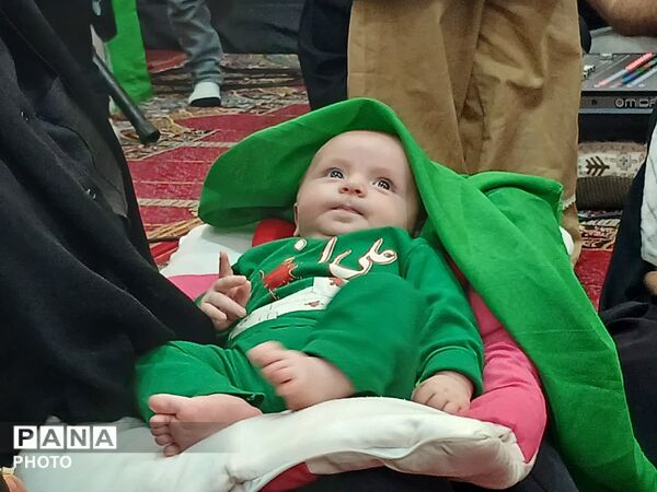 همایش شیرخوارگان حسینی در مسجد شهدا شهرستان کوهپایه