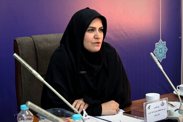 افتتاحیه وبیناری مجلس دانش آموزی جمهوری اسلامی ایران در زنجان 
