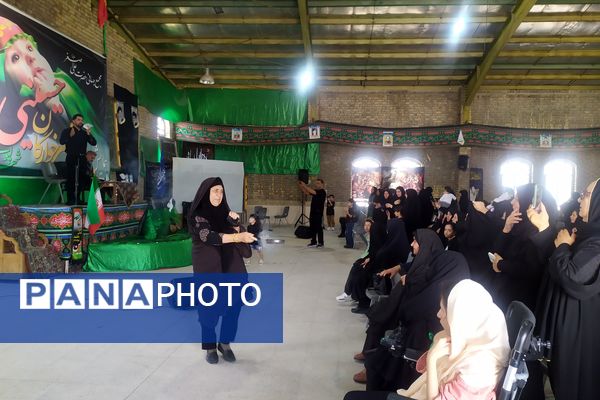 همایش شیرخوارگان حسینی در شهر لپویی