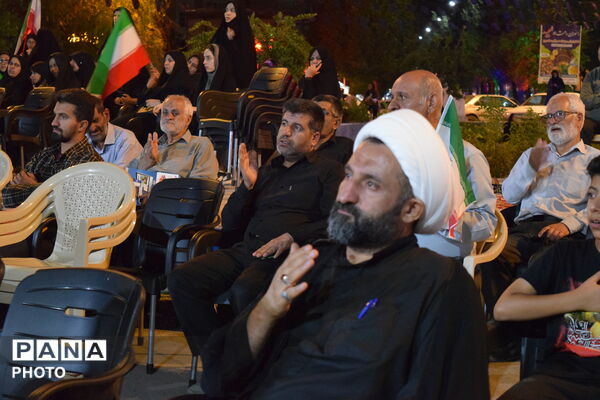 صد و پنجاه و ششمین شب بیعت در میدان امام خمینی(ره) فارسان