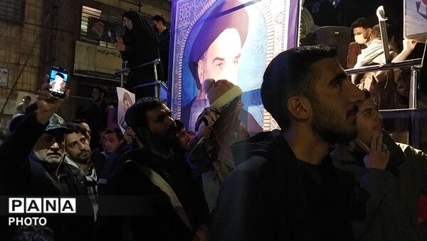 شهید هوا و فضا مهمان اجتماع مردم نیشابور شد 