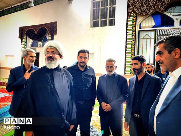 بازدید امام جمعه کاشمر از هیأت حسینی روستای جردوی