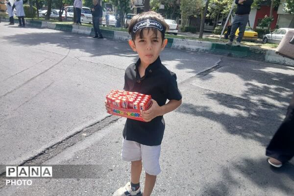 طنین صدای «یا حسین» در آسمان شهر