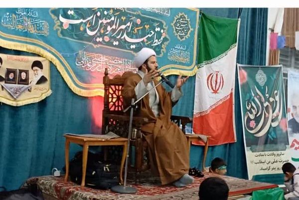 اعتکاف دانش‌آموزی در زرقان