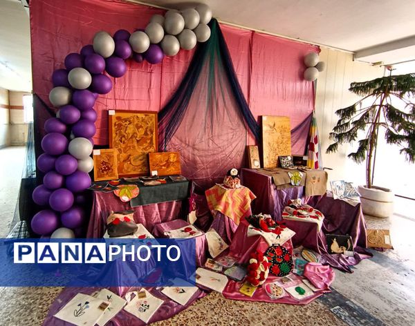 برپایی نمایشگاه دست سازه‌های دانش‌آموزی در ورامین