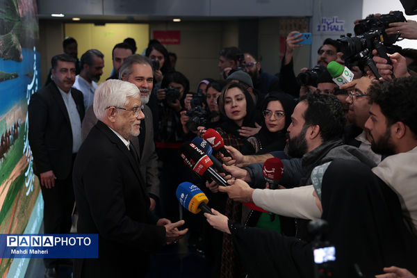 حضور محمدرضا عارف معاون اول رئیس جمهور در چهل و چهارمین جشنواره فیلم فجر