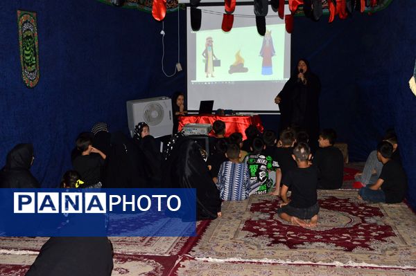 مراسم شب‌دهم محرم در هیئت فرهنگیان  نیشابور