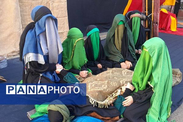 درخشش نمایش شهادت حضرت فاطمه(س) در مدرسه عباسقلی رهگذر