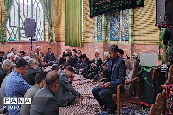 مراسم عزاداری شهادت امام جعفر صادق علیه السلام در حسینیه شهربار