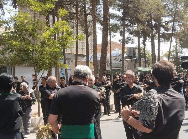 عزاداری عاشورای حسینی در میدان قتلگاه بیرجند 