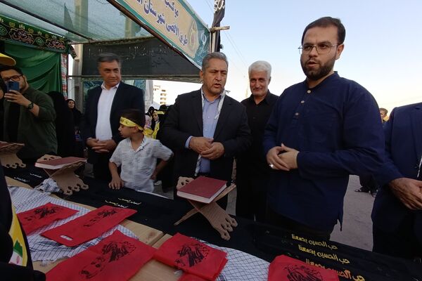 بازدید قائم مقام سازمان دانش‌آموزی کشور از مواکب استان کرمانشاه 