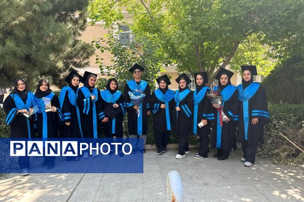 جشن دانش آموختگی دانشجویان دانشگاه شیراز 