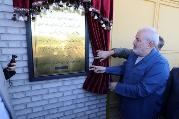 افتتاح فاز دوم تصفیه‌خانه فاضلاب زنجان با حضور وزیر نیرو