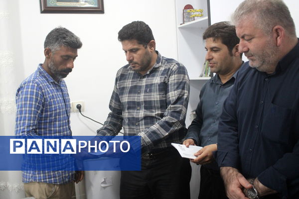 تجلیل از کارگران دهیاری چاهکوتاه