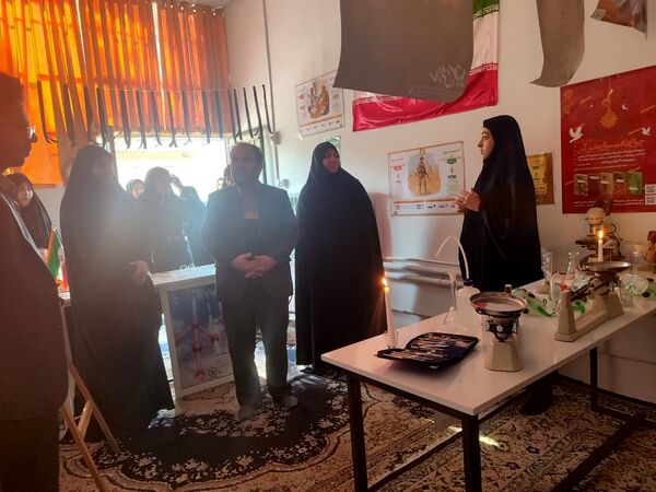 افتتاحیه مدرسه انقلاب در دبیرستان فاطمیه