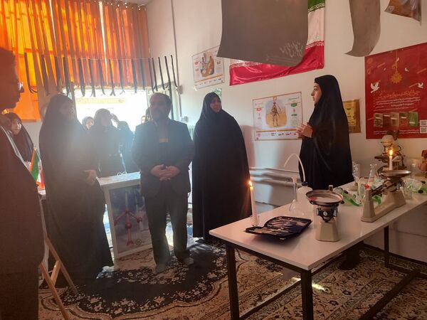 افتتاحیه مدرسه انقلاب در دبیرستان فاطمیه